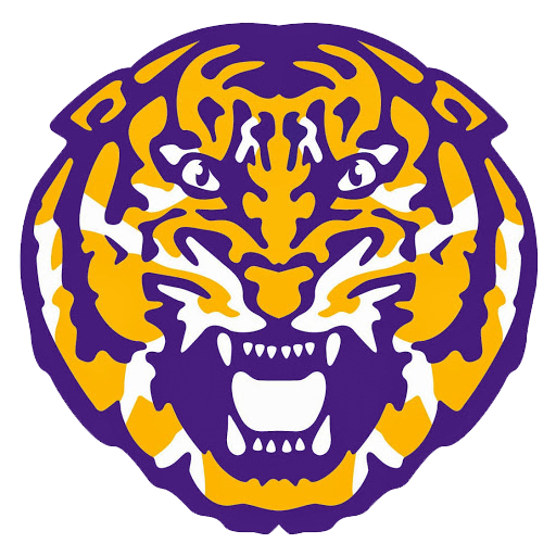 LSU Tigers 2014-Pres Alternate Logo 03 vinyl decal